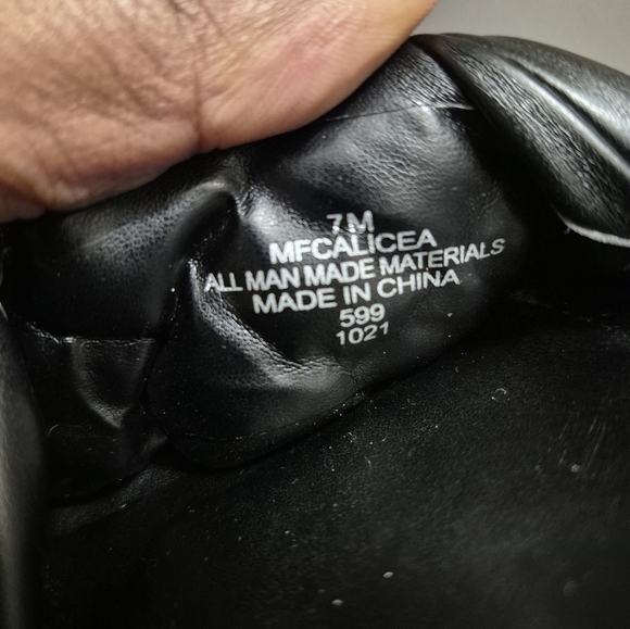 Marc Fisher Black Braided Women's Heels - Picture 5 of 7